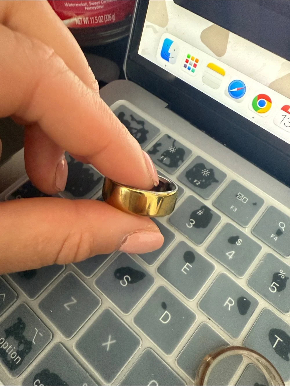 Oura Gold size 9 Smart Ring Gen 4